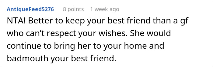 Man Dumps GF Over Her Choice Of Friend And The Internet Validates His Reasoning