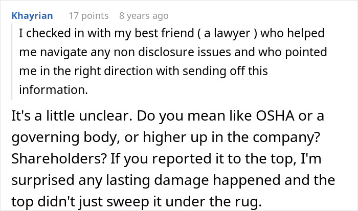 Worker Decides Enough Is Enough, Shows Bosses Why Endangering Employees Is A Very Bad Idea Worker Decides Enough Is Enough, Shows Bosses Why Endangering Employees Is A Very Bad Idea