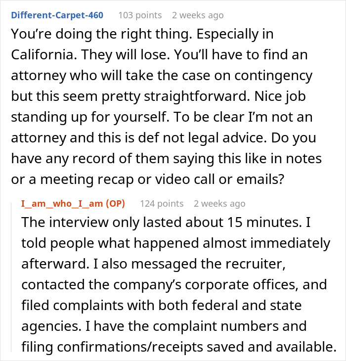 Woman’s Job Interview Goes Viral For All The Wrong Reasons, But She Refuses To Back Down After Company Reacts Woman’s Job Interview Goes Viral For All The Wrong Reasons, But She Refuses To Back Down After Company Reacts