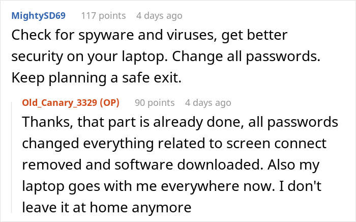 Woman Finds A Suspicious Software In Her Laptop After She Starts Planning To Leave Controlling Husband Woman Finds A Suspicious Software In Her Laptop After She Starts Planning To Leave Controlling Husband
