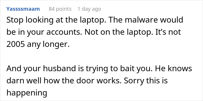 Woman Finds A Suspicious Software In Her Laptop After She Starts Planning To Leave Controlling Husband Woman Finds A Suspicious Software In Her Laptop After She Starts Planning To Leave Controlling Husband