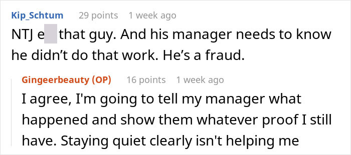 Man Steals Credit From Colleague, But One Meeting With Manager Exposes What Really Happened Man Steals Credit From Colleague, But One Meeting With Manager Exposes What Really Happened