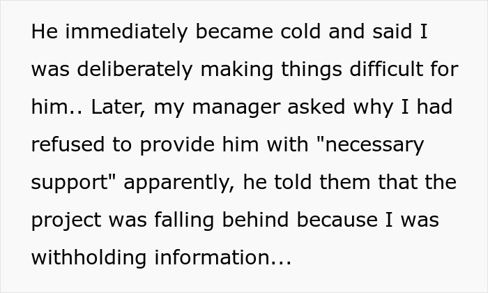 Man Steals Credit From Colleague, But One Meeting With Manager Exposes What Really Happened Man Steals Credit From Colleague, But One Meeting With Manager Exposes What Really Happened