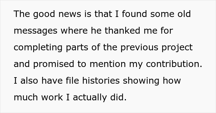 Man Steals Credit From Colleague, But One Meeting With Manager Exposes What Really Happened Man Steals Credit From Colleague, But One Meeting With Manager Exposes What Really Happened