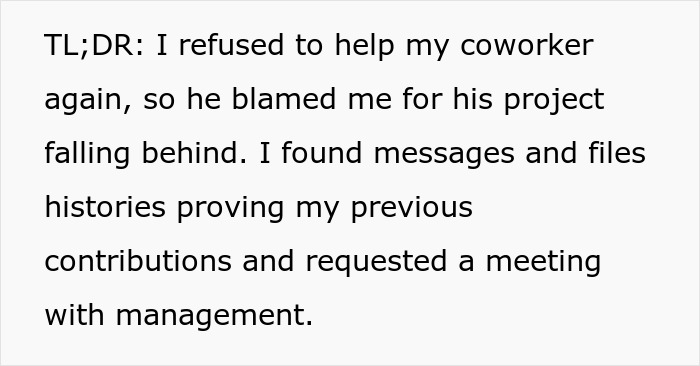 Man Steals Credit From Colleague, But One Meeting With Manager Exposes What Really Happened Man Steals Credit From Colleague, But One Meeting With Manager Exposes What Really Happened