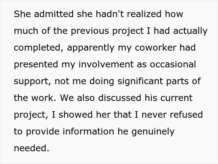 Man Steals Credit From Colleague, But One Meeting With Manager Exposes What Really Happened Man Steals Credit From Colleague, But One Meeting With Manager Exposes What Really Happened