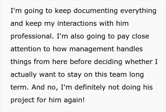 Man Steals Credit From Colleague, But One Meeting With Manager Exposes What Really Happened Man Steals Credit From Colleague, But One Meeting With Manager Exposes What Really Happened