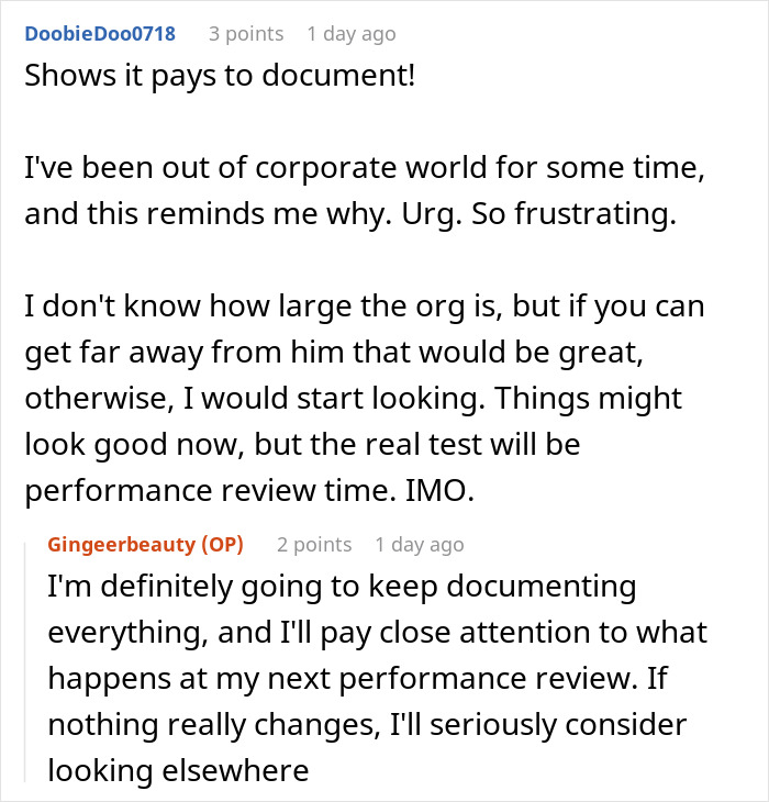Man Steals Credit From Colleague, But One Meeting With Manager Exposes What Really Happened Man Steals Credit From Colleague, But One Meeting With Manager Exposes What Really Happened