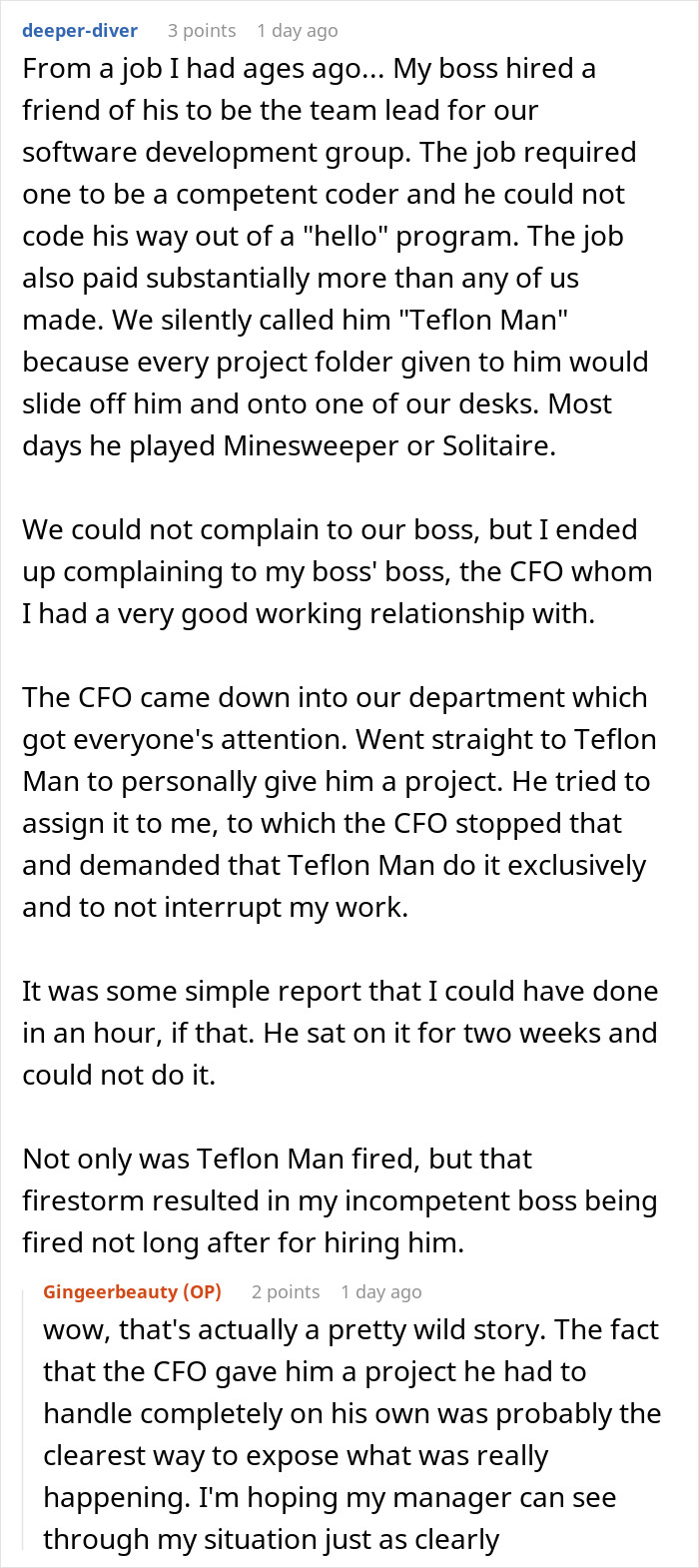 Man Steals Credit From Colleague, But One Meeting With Manager Exposes What Really Happened Man Steals Credit From Colleague, But One Meeting With Manager Exposes What Really Happened