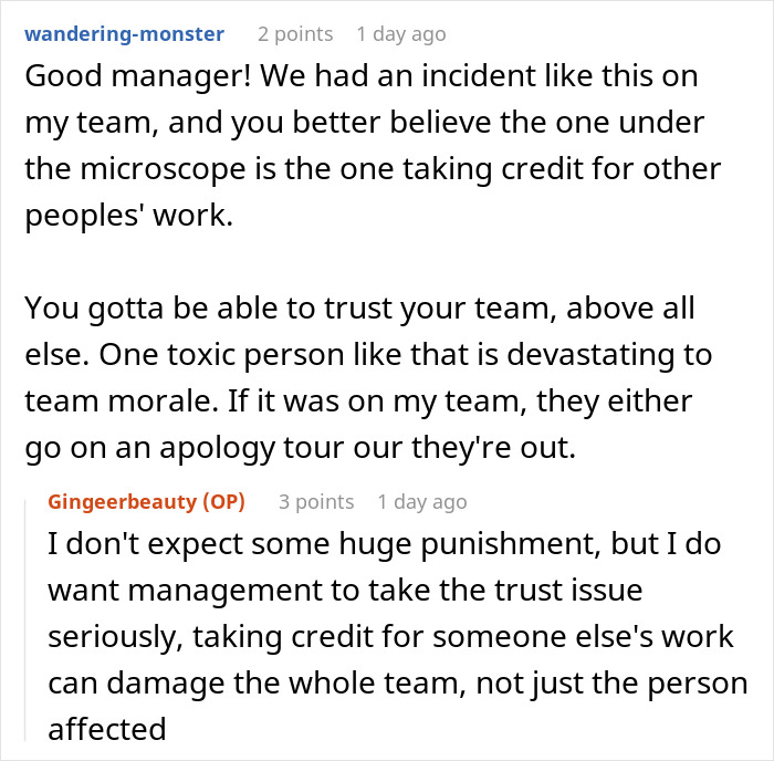 Man Steals Credit From Colleague, But One Meeting With Manager Exposes What Really Happened Man Steals Credit From Colleague, But One Meeting With Manager Exposes What Really Happened