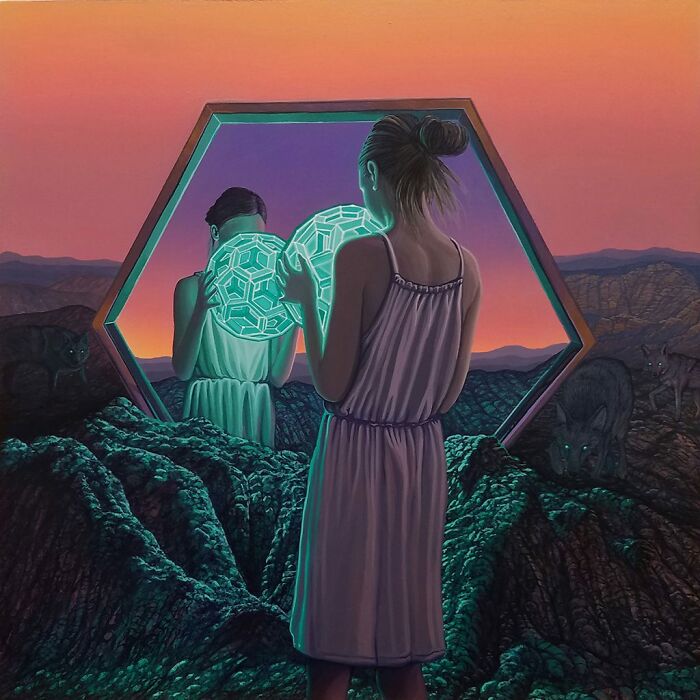 38 Surreal Paintings By Wiley Wallace That Feel Like Glimpses Into Alternate Realities