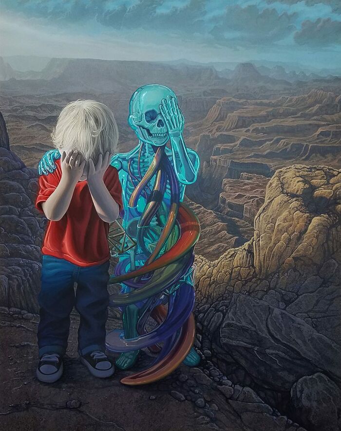 38 Surreal Paintings By Wiley Wallace That Feel Like Glimpses Into Alternate Realities