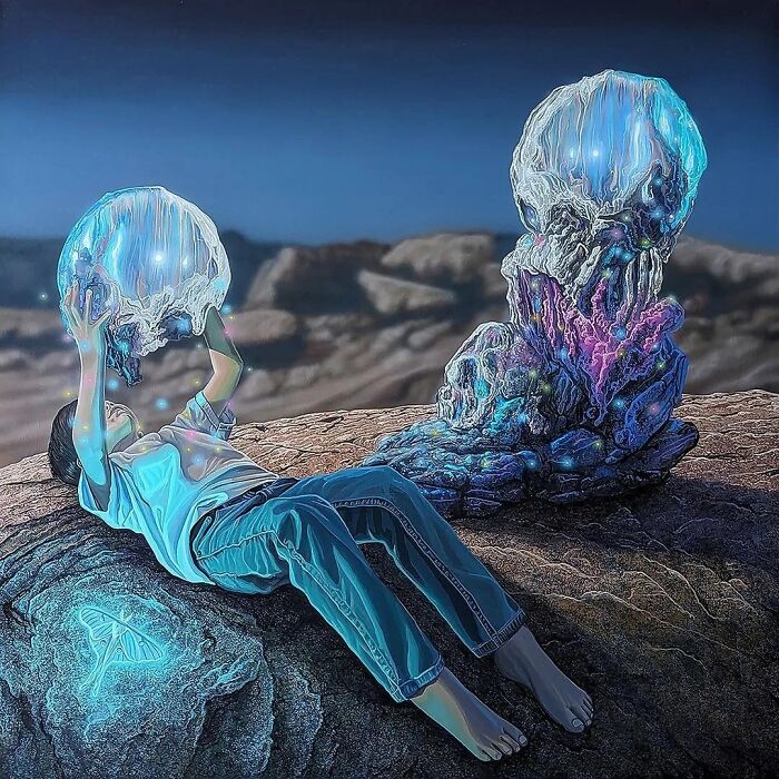 38 Surreal Paintings By Wiley Wallace That Feel Like Glimpses Into Alternate Realities