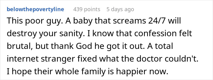 Dad Confesses He Can&rsquo;t Stand His Own Baby And Immediately Gets Torn Apart For Saying It