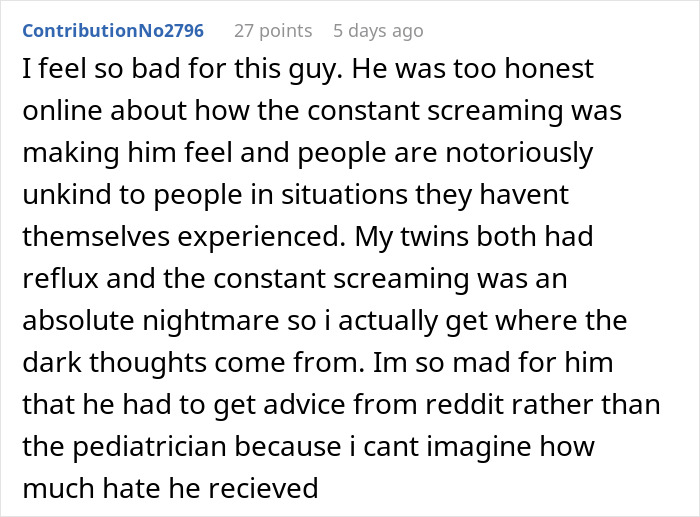 Dad Confesses He Can&rsquo;t Stand His Own Baby And Immediately Gets Torn Apart For Saying It