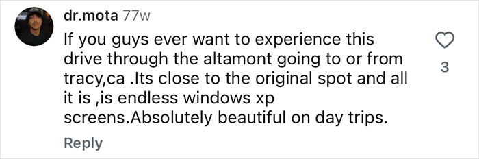 People Are Shocked When They Find Out How The Iconic Window XP Wallpaper Hill Looks Now