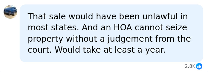 People Furious With HOA After They Seized And Sold Man’s $450K Home Because He Owed Less Than $1K People Furious With HOA After They Seized And Sold Man’s $450K Home Because He Owed Less Than $1K