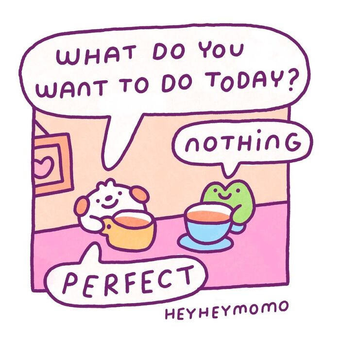 40 New Comics By This Artist About Momo And Forg, Two Tiny Best Friends Who Find Joy In The Little Things 40 New Comics By This Artist About Momo And Forg, Two Tiny Best Friends Who Find Joy In The Little Things