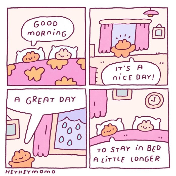 40 New Comics By This Artist About Momo And Forg, Two Tiny Best Friends Who Find Joy In The Little Things 40 New Comics By This Artist About Momo And Forg, Two Tiny Best Friends Who Find Joy In The Little Things