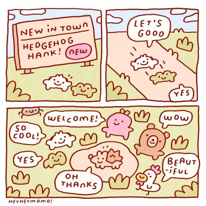 40 New Comics By This Artist About Momo And Forg, Two Tiny Best Friends Who Find Joy In The Little Things 40 New Comics By This Artist About Momo And Forg, Two Tiny Best Friends Who Find Joy In The Little Things