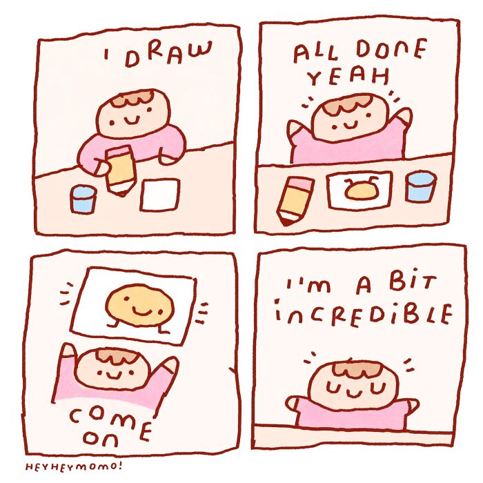 40 New Comics By This Artist About Momo And Forg, Two Tiny Best Friends Who Find Joy In The Little Things 40 New Comics By This Artist About Momo And Forg, Two Tiny Best Friends Who Find Joy In The Little Things