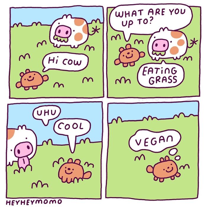 40 New Comics By This Artist About Momo And Forg, Two Tiny Best Friends Who Find Joy In The Little Things 40 New Comics By This Artist About Momo And Forg, Two Tiny Best Friends Who Find Joy In The Little Things