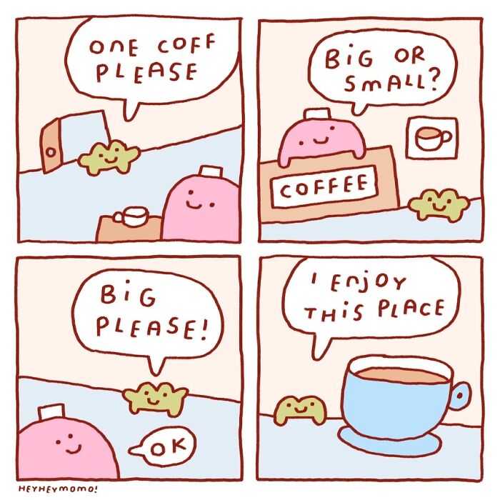 40 New Comics By This Artist About Momo And Forg, Two Tiny Best Friends Who Find Joy In The Little Things 40 New Comics By This Artist About Momo And Forg, Two Tiny Best Friends Who Find Joy In The Little Things