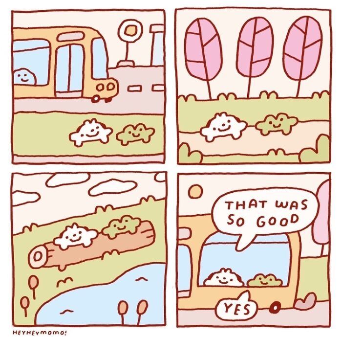 40 New Comics By This Artist About Momo And Forg, Two Tiny Best Friends Who Find Joy In The Little Things 40 New Comics By This Artist About Momo And Forg, Two Tiny Best Friends Who Find Joy In The Little Things