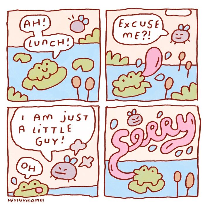 40 New Comics By This Artist About Momo And Forg, Two Tiny Best Friends Who Find Joy In The Little Things 40 New Comics By This Artist About Momo And Forg, Two Tiny Best Friends Who Find Joy In The Little Things