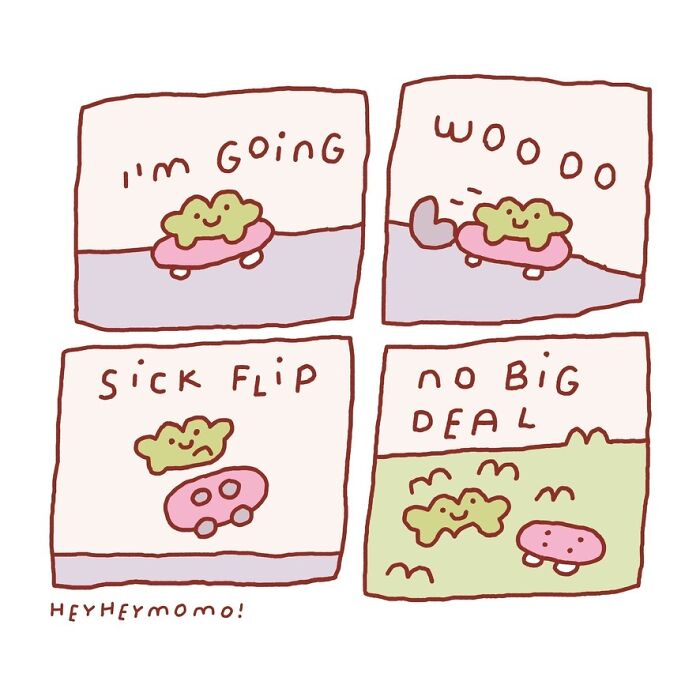 40 New Comics By This Artist About Momo And Forg, Two Tiny Best Friends Who Find Joy In The Little Things 40 New Comics By This Artist About Momo And Forg, Two Tiny Best Friends Who Find Joy In The Little Things