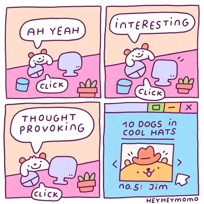 40 New Comics By This Artist About Momo And Forg, Two Tiny Best Friends Who Find Joy In The Little Things 40 New Comics By This Artist About Momo And Forg, Two Tiny Best Friends Who Find Joy In The Little Things
