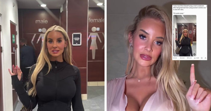 Trans Woman Stirs The Pot By Going Into The Men’s Bathroom And People Have A Lot To Say