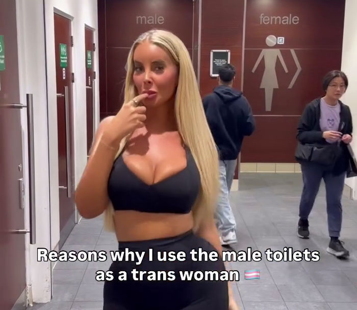 Trans Woman Stirs The Pot By Going Into The Men’s Bathroom And People Have A Lot To Say