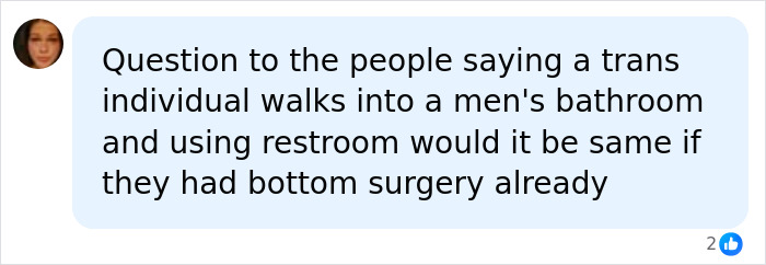 Trans Woman Stirs The Pot By Going Into The Men’s Bathroom And People Have A Lot To Say