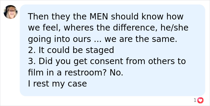 Trans Woman Stirs The Pot By Going Into The Men’s Bathroom And People Have A Lot To Say