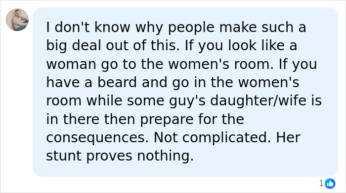 Trans Woman Stirs The Pot By Going Into The Men’s Bathroom And People Have A Lot To Say