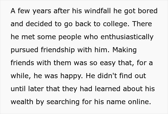 Guy Thinks He Finally Found A Close Friend Group, Then Learns They Googled His Name Before Befriending Him Guy Thinks He Finally Found A Close Friend Group, Then Learns They Googled His Name Before Befriending Him