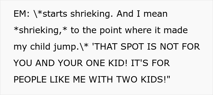 Entitled Mom Screeches After Seeing The Parking Spot Taken, Escalates Things Way Too Far Entitled Mom Screeches After Seeing The Parking Spot Taken, Escalates Things Way Too Far