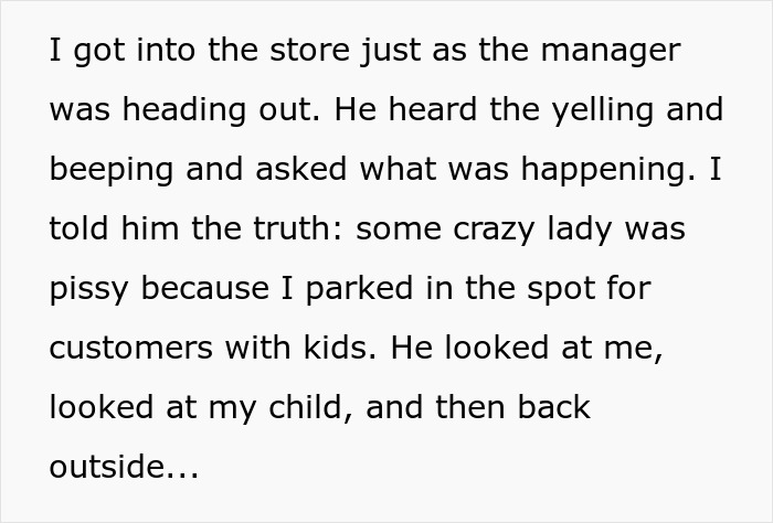 Entitled Mom Screeches After Seeing The Parking Spot Taken, Escalates Things Way Too Far Entitled Mom Screeches After Seeing The Parking Spot Taken, Escalates Things Way Too Far