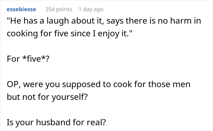 Man Thinks That Just Because Wife Likes Cooking, She Enjoys Doing It Even Completely Exhausted Man Thinks That Just Because Wife Likes Cooking, She Enjoys Doing It Even Completely Exhausted
