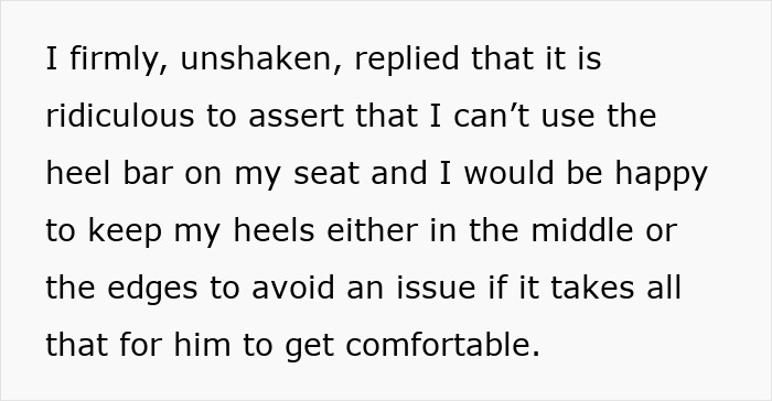 Woman Gets Kicked Under Her Seat By Entitled Man, He Claims The Space Under Her Seat Is His Woman Gets Kicked Under Her Seat By Entitled Man, He Claims The Space Under Her Seat Is His