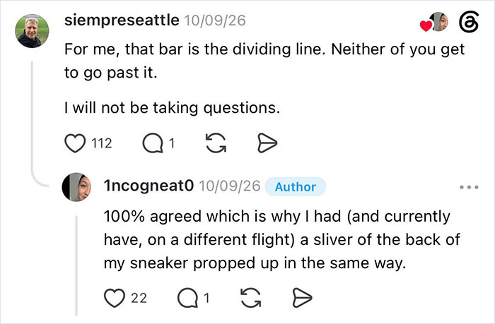 Woman Gets Kicked Under Her Seat By Entitled Man, He Claims The Space Under Her Seat Is His Woman Gets Kicked Under Her Seat By Entitled Man, He Claims The Space Under Her Seat Is His