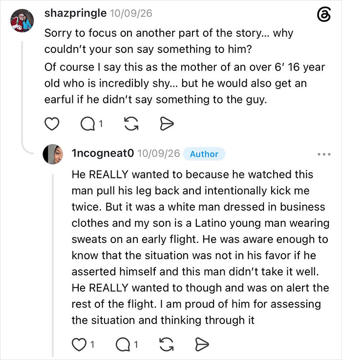Woman Gets Kicked Under Her Seat By Entitled Man, He Claims The Space Under Her Seat Is His Woman Gets Kicked Under Her Seat By Entitled Man, He Claims The Space Under Her Seat Is His