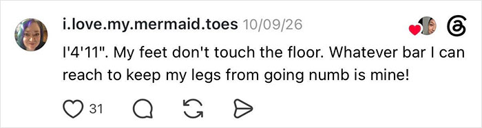 Woman Gets Kicked Under Her Seat By Entitled Man, He Claims The Space Under Her Seat Is His Woman Gets Kicked Under Her Seat By Entitled Man, He Claims The Space Under Her Seat Is His