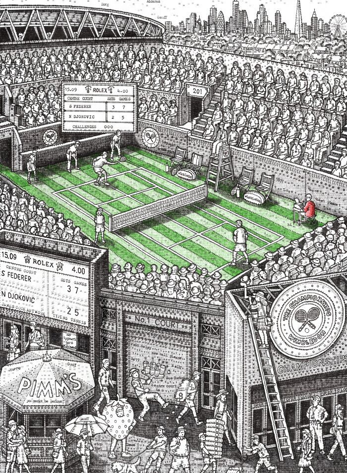 Typewriter Art Where Thousands Of Keystrokes Become Landmarks And Portraits By James Cook (25 Pics) Typewriter Art Where Thousands Of Keystrokes Become Landmarks And Portraits By James Cook (25 Pics)