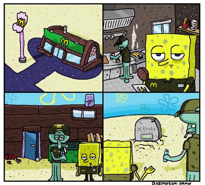 23 Darkly Funny Comics That Put Your Favorite Pop-Culture Characters In Unexpected Situations 23 Darkly Funny Comics That Put Your Favorite Pop-Culture Characters In Unexpected Situations