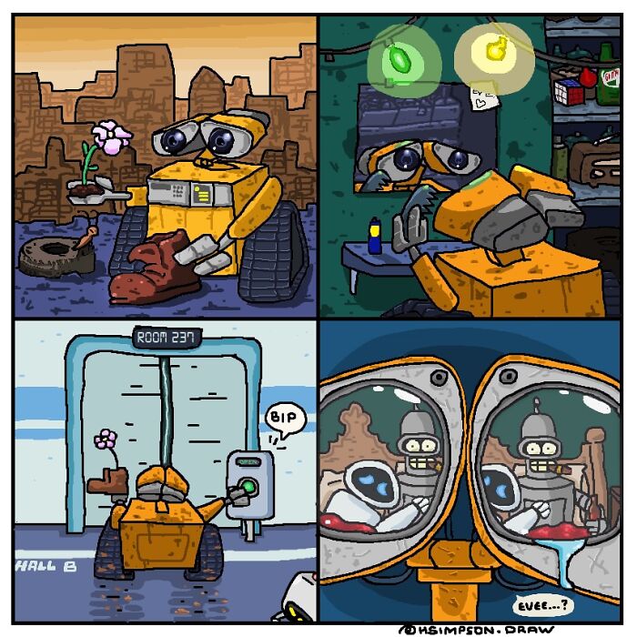 23 Darkly Funny Comics That Put Your Favorite Pop-Culture Characters In Unexpected Situations 23 Darkly Funny Comics That Put Your Favorite Pop-Culture Characters In Unexpected Situations