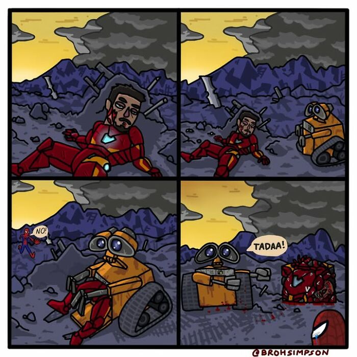 23 Darkly Funny Comics That Put Your Favorite Pop-Culture Characters In Unexpected Situations 23 Darkly Funny Comics That Put Your Favorite Pop-Culture Characters In Unexpected Situations