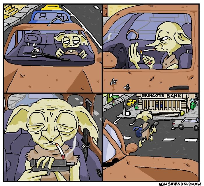 23 Darkly Funny Comics That Put Your Favorite Pop-Culture Characters In Unexpected Situations 23 Darkly Funny Comics That Put Your Favorite Pop-Culture Characters In Unexpected Situations