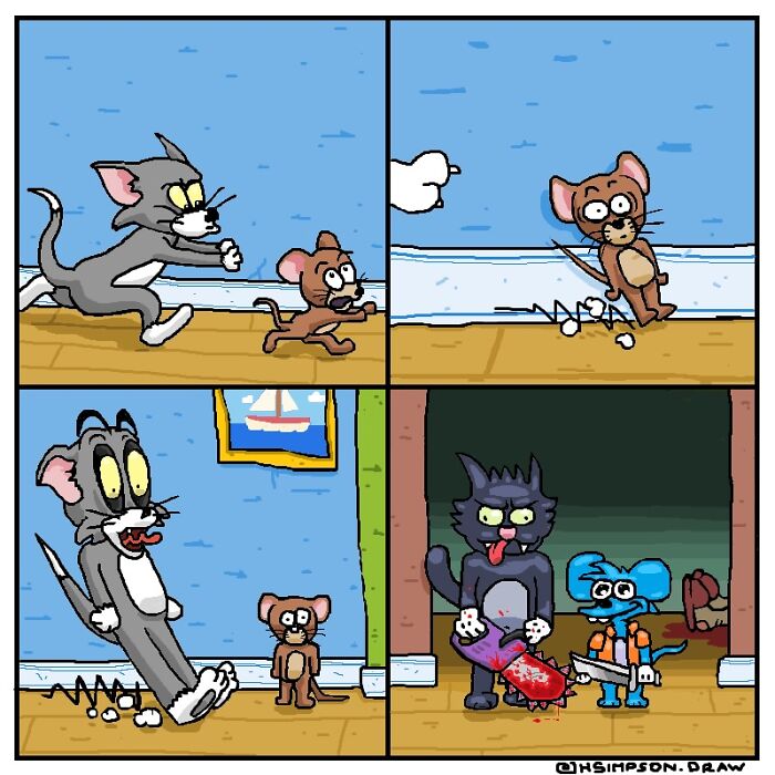 23 Darkly Funny Comics That Put Your Favorite Pop-Culture Characters In Unexpected Situations 23 Darkly Funny Comics That Put Your Favorite Pop-Culture Characters In Unexpected Situations
